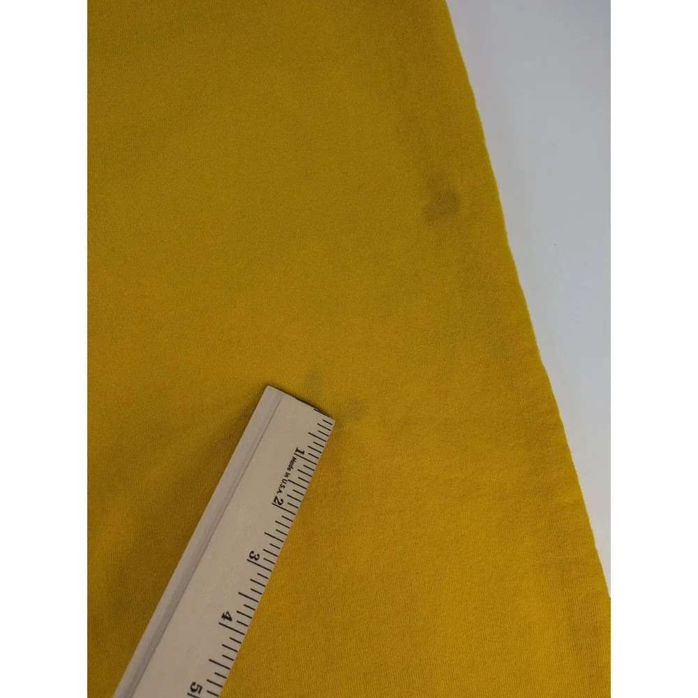 🚨Vtg Russell Athletic XL 32x30 Yellow Jogger Sweatpants Made in USA 90s Lounge